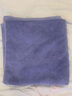 洁丽雅（grace）浴巾大成人A类纯棉家用男女情侣学生加大加厚大号毛巾婴儿裹巾 兰色【A类标准】 140*70 实拍图