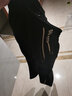 主意范（ZHUYIFAN）胖子大码230斤裤子男直筒秋冬款工装裤潮牌大码直筒阔腿休闲裤 A001-K1050J黑色加绒 3XL (185) 170-190斤可穿 实拍图