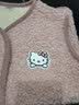 Hello Kitty女童马甲儿童秋冬背心保暖宝宝外穿加绒内穿春坎肩洋气马夹 粉色 513299 150 cm 参考身高145-155 实拍图