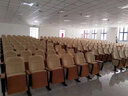 信京礼堂椅会议连排椅阶梯椅报告厅椅带写字板固定脚 实拍图