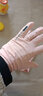 罗维利特冰丝防晒手套男女夏季出行开车防晒户外硅胶防滑骑行手套 反光条粉色 均码 实拍图