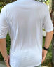 匹克（PEAK）短袖男夏季速干t恤男透气跑步上衣健身服休闲运动服吸汗晨跑白色 实拍图
