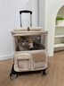 华元宠具（hoopet）猫包外出便携背包猫双肩包狗狗多猫拉杆宠物拉杆箱大容量行李箱 月光宝盒-拉杆包（不带小熊包） 适合体重25斤内猫咪，10斤内狗狗 实拍图