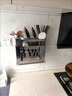 鼎珈派德国不锈钢刀架壁挂式厨房用品菜刀筷子菜板刀具收纳置物架子一体 枪灰色桌面款【精钢食品级】 实拍图