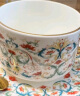 中国国家博物馆缠枝纹咖啡杯碟勺子套装喝水下午茶陶瓷杯子情侣款创意生日礼物 粉彩 晒单实拍图