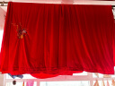 博洋（BEYOND）家纺婚庆四件套新疆长绒棉红色套件结婚床上用品婚房婚礼全棉床单 招财进宝（A版60S，B版40S） 1.8米床(被套220*240厘米) 实拍图