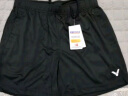 威克多（VICTOR）胜利羽毛球服短裤R-6299C黑色 透气款 XL  晒单实拍图