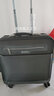 MINLUBAOLUO牛津布行李箱男万向轮商务拉杆箱子母旅行箱20英寸登机箱皮箱子女 黑色横款 20英寸可登机 实拍图