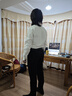 罗蒙【DP免烫 100%棉 抗皱】长袖衬衫男士纯棉商务职业衬衣男装上衣 实拍图