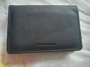 EHREMANN真皮大容量名片夹男士女士商务卡包 多卡位加厚卡片夹 名片盒礼品 黑色 实拍图