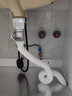 arrive 洗手盆下水管下水器卫生间浴室柜防返臭神器套装洗脸面盆波纹管 翻盖下水器+下水管【白色】 实拍图
