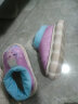迪士尼（Disney）儿童棉拖鞋宝宝秋冬季包跟保暖拖鞋居家防滑棉鞋 浅紫艾莎28\29 实拍图