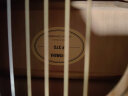 雅马哈（YAMAHA）F370 原声款 云杉木初学者入门民谣吉他圆角吉它41英寸亮光原木色 实拍图