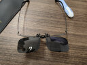 海伦凯勒眼镜夹片 偏光镜男驾驶专用太阳镜夹片 情侣款防晒夹片 HP801C1 实拍图