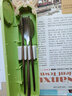 onlycook304不锈钢便携餐具学生儿童筷勺套装筷子勺子收纳盒-原色小鹿 实拍图