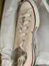 匡威（Converse）1970S男女ALLSTAR系列经典帆布休闲运动鞋162062C 米白 35码  实拍图