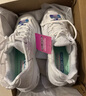 斯凯奇（Skechers）女鞋夏季小白鞋蕾丝休闲运动熊猫鞋黑色增高厚底老爹鞋11959 白色/WHT 35 实拍图
