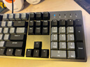 DURGOD 杜伽87/104键笔记本电脑PBT键帽机械键盘全键无冲（办公游戏电竞吃鸡键盘） TAURUS K310深空灰 樱桃轴无光 红轴 实拍图