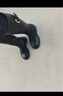 ZHR长筒靴女时尚褶皱骑士靴女冬加绒显高厚底女靴 BL323A 黑色 37  实拍图