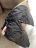 鸭鸭羽绒裤女秋冬季新款鸭绒卫裤高腰显瘦弹力工装棉裤休闲哈伦裤 黑色 2XL 实拍图