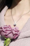 AWNL【520情人节礼物】伊蒂娜之吻心形项链女紫水晶轻奢时尚送女友 伊蒂娜之吻心形项链 晒单实拍图
