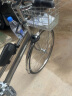 Maruishi日本丸石自行车无链条传动轴单车27寸内变速男士上班通勤车纪念款 HTAP273BX-浅玻璃黑（27） 27寸 晒单实拍图
