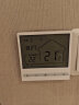 即睿（JIRUI）水地暖温控器电地暖开关面板wifi米家水采暖控制器分室控制 水地暖温控器-单机版-大屏 晒单实拍图