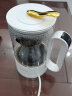 帕米（PAMI） 养生壶 煮茶器烧水壶 家用多功能煮茶壶 电热水壶蒸茶器全自动花茶壶温奶银耳1.2L 贝母白（配玻璃蒸茶内胆） 1.2L 实拍图