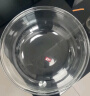 青苹果耐热玻璃碗和面盆沙拉碗加厚大号汤碗揉面盆2.6L大容量 实拍图