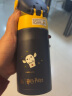 膳魔师（THERMOS）保温杯儿童保温杯吸管杯幼儿园水杯男宝宝3岁哈利波特联名350ml黑 实拍图