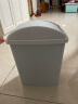 美丽雅垃圾桶带盖大号10L家用网红厨房客厅卫生间厕所窄夹缝摇盖垃圾桶 晒单实拍图
