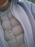 鸭鸭（YAYA）佟丽娅同款轻薄羽绒服男女同款短款休闲内胆薄款冬季保暖防寒外套 灰色-YE3C700311Y M 实拍图