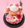 依雯然（Ivenran）招财猫摆件永生花礼盒结婚礼物纪念日送老婆送闺蜜伴手礼盒花束 实拍图