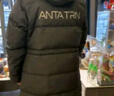 安踏三层速暖羽绒服丨三防中长款鸭绒外套女士冬季面包服收腰连帽上衣 实拍图