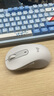 罗技（Logitech）M650 L 鼠标 无线蓝牙鼠标 对称鼠标 白色 带Logi Bolt USB接收器 实拍图