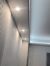 欧普（OPPLE）led筒灯客厅天花过道灯超薄全铝嵌入式孔灯面板走廊调色筒灯 【6瓦】漆白暖白/7-8.5【10只】 实拍图