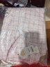 眠岛情侣睡衣女三层夹棉春秋加厚空气棉秋冬夹层休闲家居服男 女款粉格 中厚款LZ2230 M 实拍图