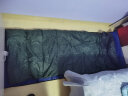 格术睡袋成人户外露营便携四季单人羽绒棉睡袋室内午休家用深绿1KG 晒单实拍图