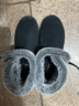 斯凯奇Skechers秋冬绒毛保暖加绒一脚蹬雪地短靴子女耐磨软底缓震鞋子 实拍图