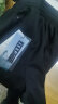JEEP SPIRIT吉普套装男夏季T恤短裤两件套休闲大码运动男装 黑灰 L  晒单实拍图