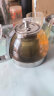 borunHOME  耐热玻璃茶壶电陶炉电磁炉专用黑茶普洱煮茶壶烧水壶泡茶壶套餐 800ML单壶 实拍图