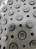 大江浴室防滑垫淋浴地垫疏水43*75cm 欧普圆点-灰色 实拍图