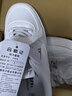 回力童鞋儿童运动鞋2025秋季新款男童透气低帮板鞋中大童女童休闲鞋子 白白色 -1419Y 37 推荐脚长23.0内长23.5 实拍图