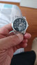 2025新款男士手表男时尚百搭潮流学生防水夜光日历商务钢带石英表 1425银黑 送表盒调表器 实拍图