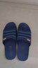 经典拖鞋舒适休闲一字拖居家情侣防滑男女凉拖鞋 蓝色 45 （偏小码建议拍大一码） 实拍图