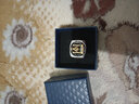 朋克摇滚Rockpunk欧美个性民族风钛钢潮人戒指男士复古霸气时尚单身食指环 E8金色共济戒 有美码7到12号 实拍图