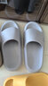 朴西拖鞋男士夏季外穿2025新款室内家居防滑防臭踩屎感大码凉拖鞋男款 岩石灰 【除臭无味】 46-47 实拍图