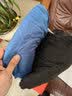 莫代尔男士保暖秋裤男秋冬轻薄无痕双面磨绒速暖毛线裤基础打底贴身单裤 【2条装 轻薄无痕速暖】黑色+藏青 2XL （建议130-155斤） 实拍图