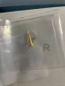 Lnieer999足银耳钉女耳棒养耳洞睡觉免摘防掉耳骨钉防堵针豆豆耳环耳饰 【4根】金色长10mm银耳棒 实拍图