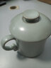 汝道汝窑办公杯汝瓷茶杯老板杯茶杯带盖泡茶杯个人杯茶道礼品陶瓷水杯 汝窑禅意杯425ML 实拍图